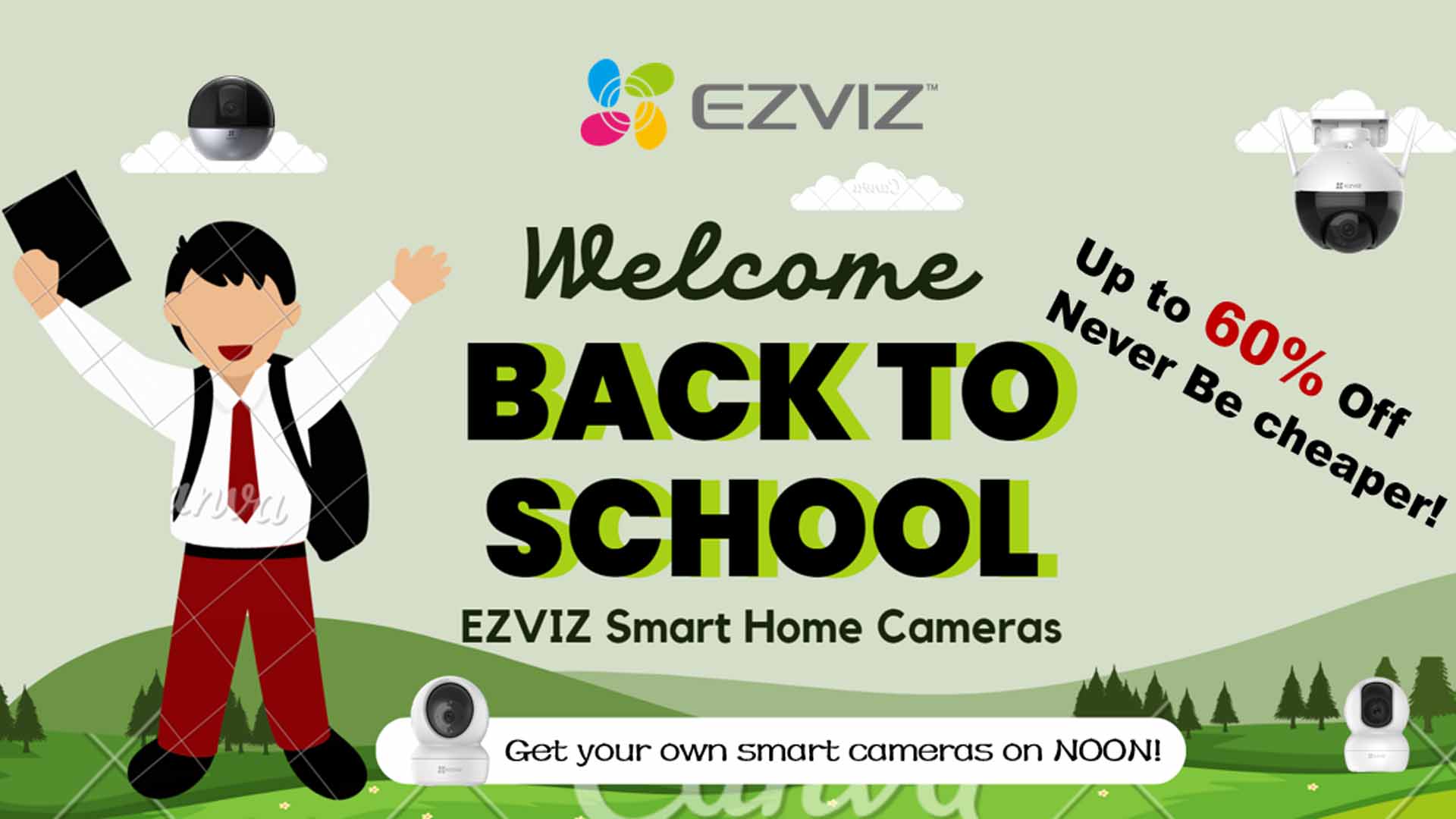 شركة EZVIZ تُظهر التزامها بالبيئة في موسم العودة للمدارس بالسعودية من خلال عروض خضراء ومبادرات عالمية مستدامة